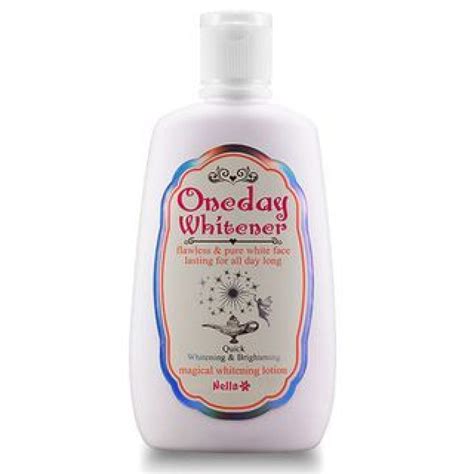 Experience the Difference of Nella Oneday Whitener Witching Whitening Lotion on Your Skin